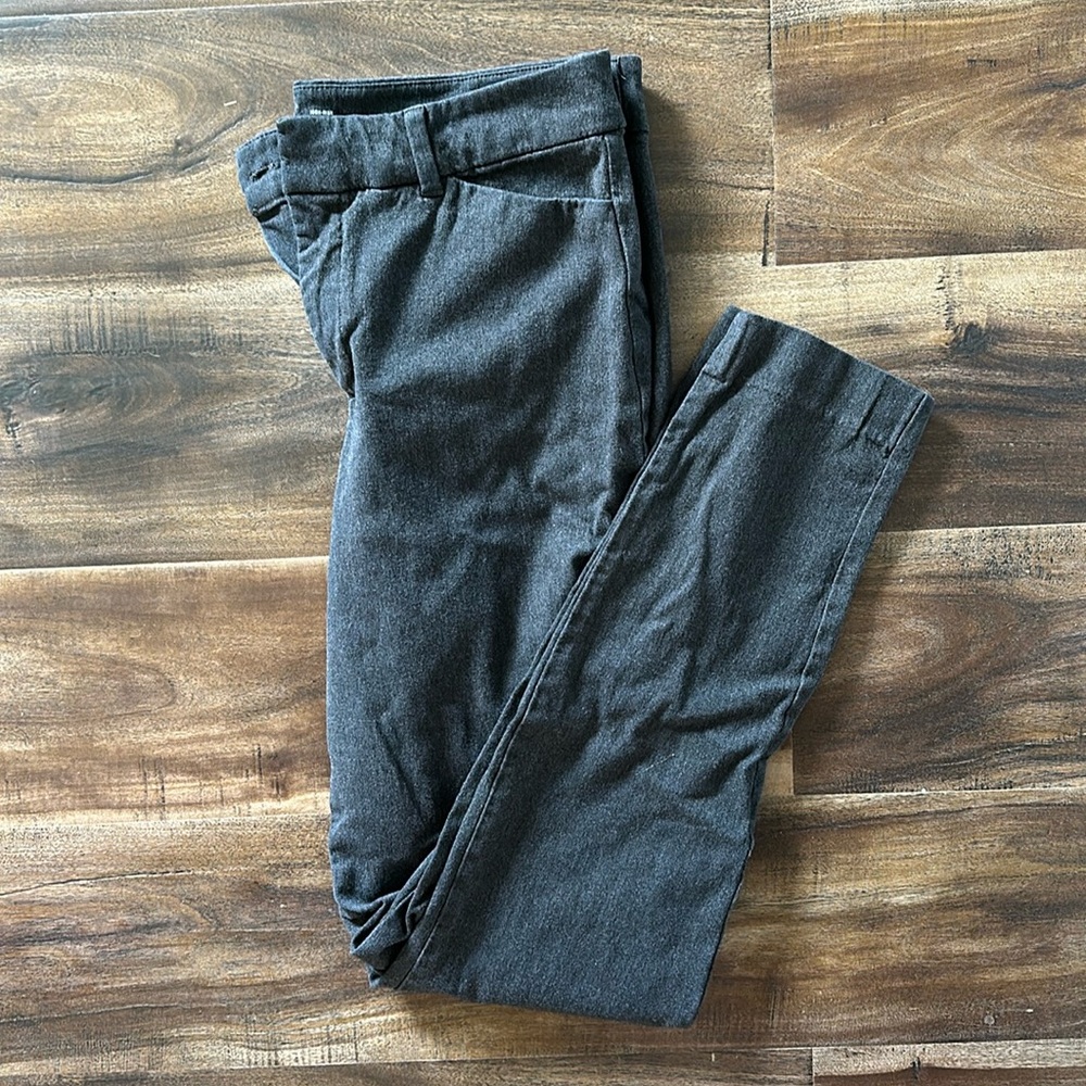 High rise pixie skinny ankle pants